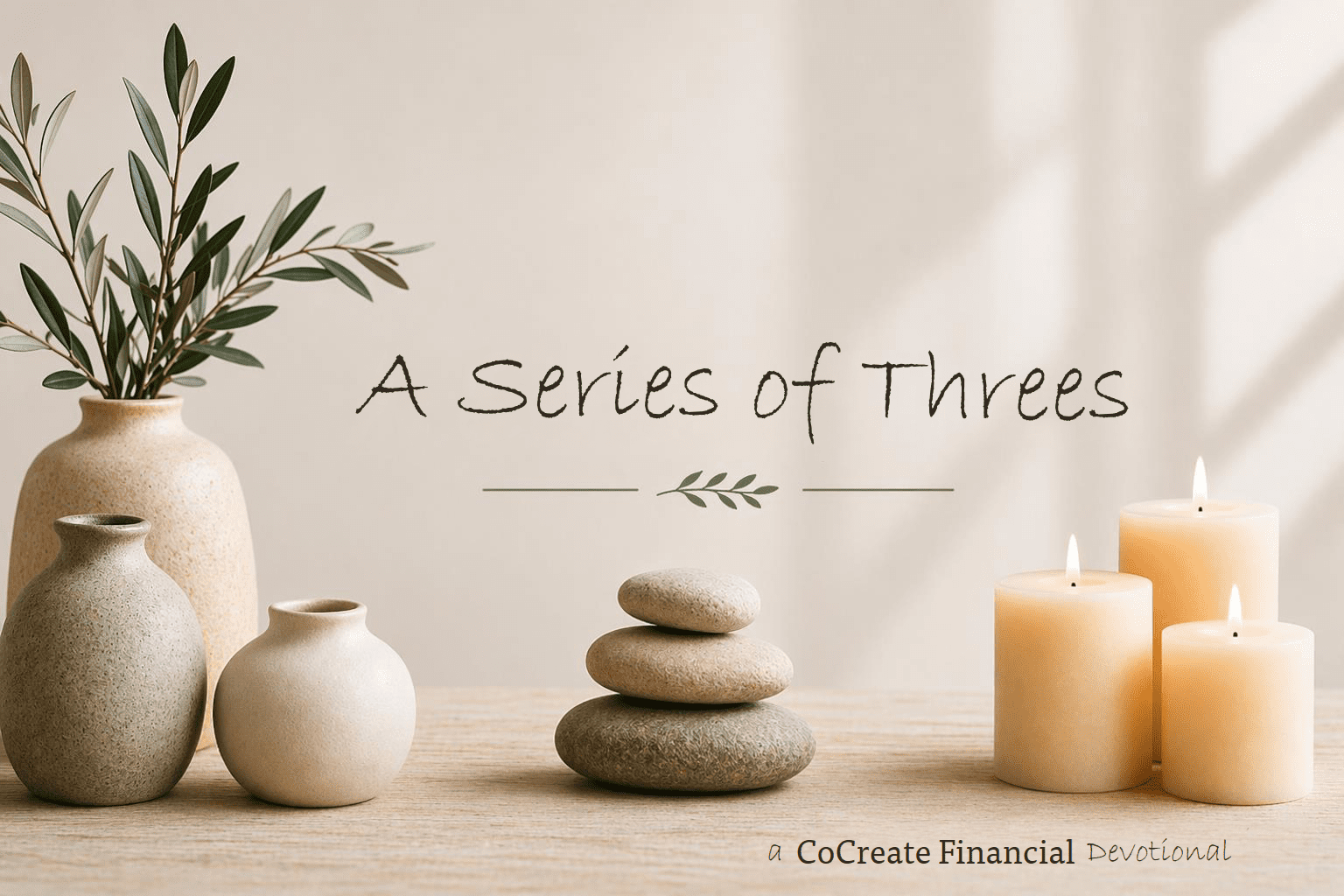 A Series of Threes - Co|Create Financial